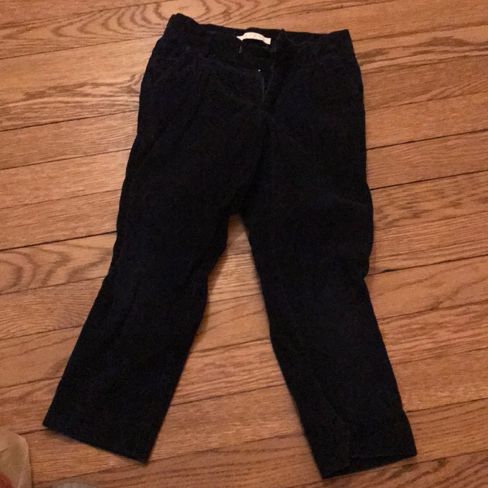 Boys size 6 navy blue corduroy pants